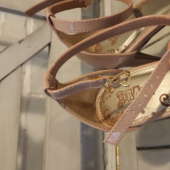 Strappy nude stilettos Brash WW Kailey - Picture 6 of 9